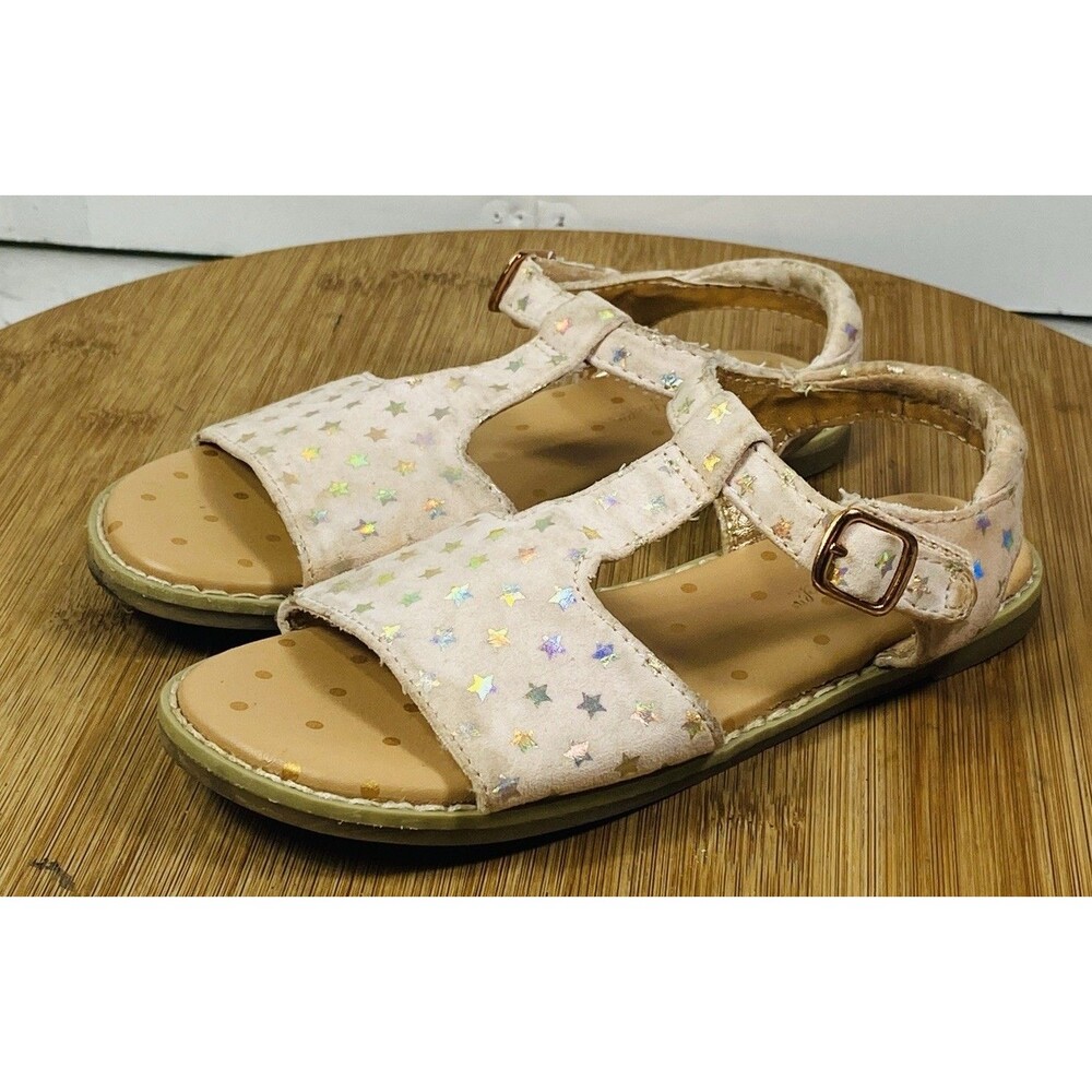 Cat & Jacks  Blush/Kinsley Sandals Toddlers Girls Size 11